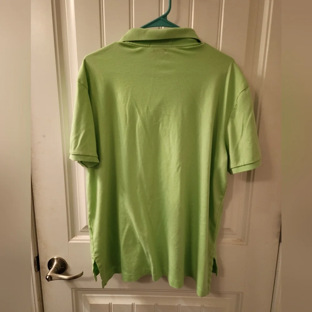 Polo Ralph Lauren Prima Interlock Polo Shirt Lime Green Men’s XL Classic Fit